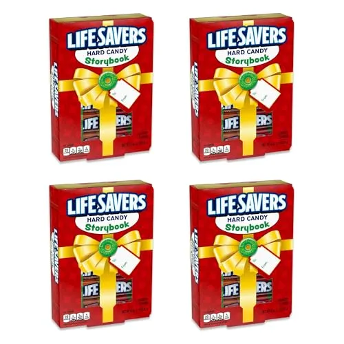 Lifesavers Christmas Candy Book 4 Pack