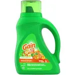 Gain Liquid Laundry Detergent, Island Fresh, 32 Loads, 46 fl oz