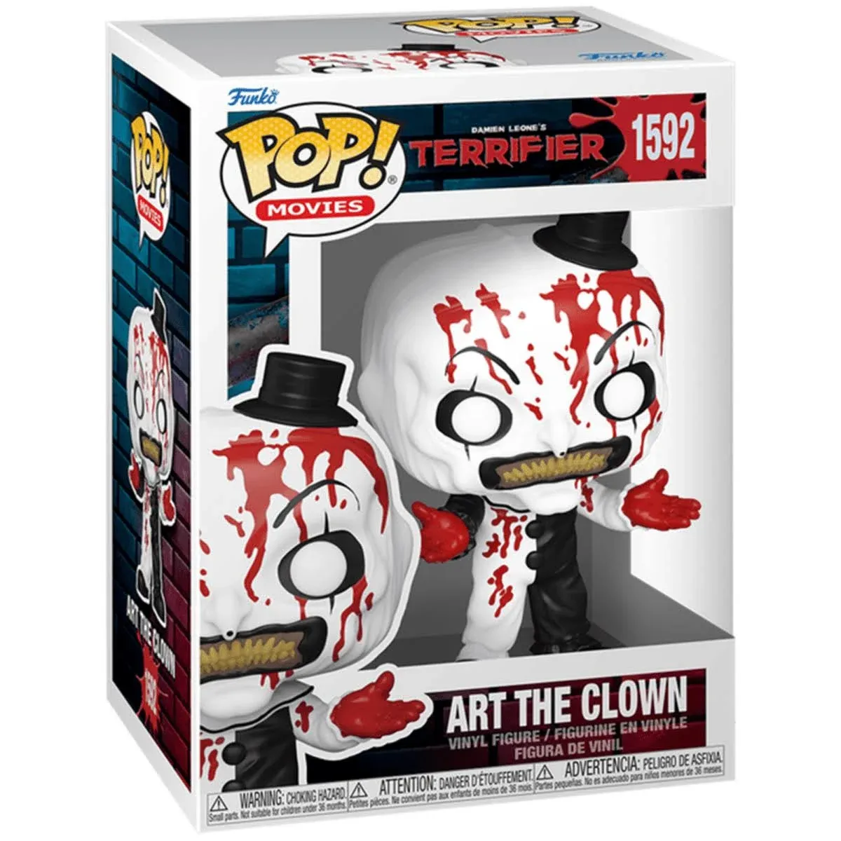 Terrifier Art The Clown (Bloody) Pop! Vinyl