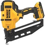 DeWalt DCN660D1 20V Max 16-Gauge Cordless Angled Finish Nailer Kit