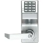 Alarm Lock DL2700WP US26D Weather Resistant Trilogy Electronic Digital Lever Lock