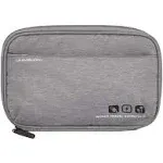 Travelon WTE Tech Organizer Gray Heather -Open Box