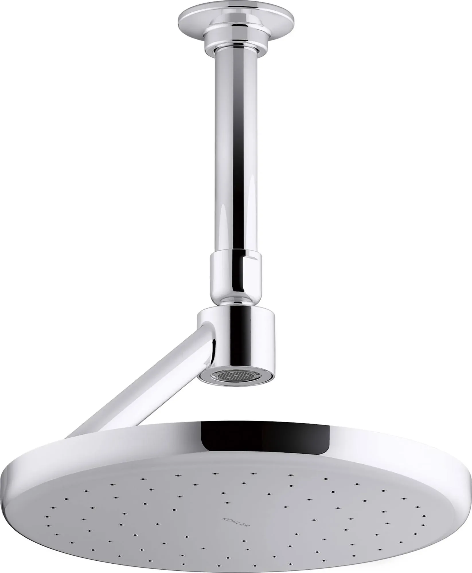 Kohler K26301-CP Statement 2.5 GPM Single Function Rain Shower Head Polished Chrome