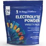 Dr. Berg Electrolyte Powder - Variety Pack, 28 Electrolytes Powder Hydration Packets