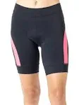 Terry Bike Shorts Women Padded Breakaway LTD Hi-Vis Cycling Shorts for Women with Padding, Chamois Bicycle Short