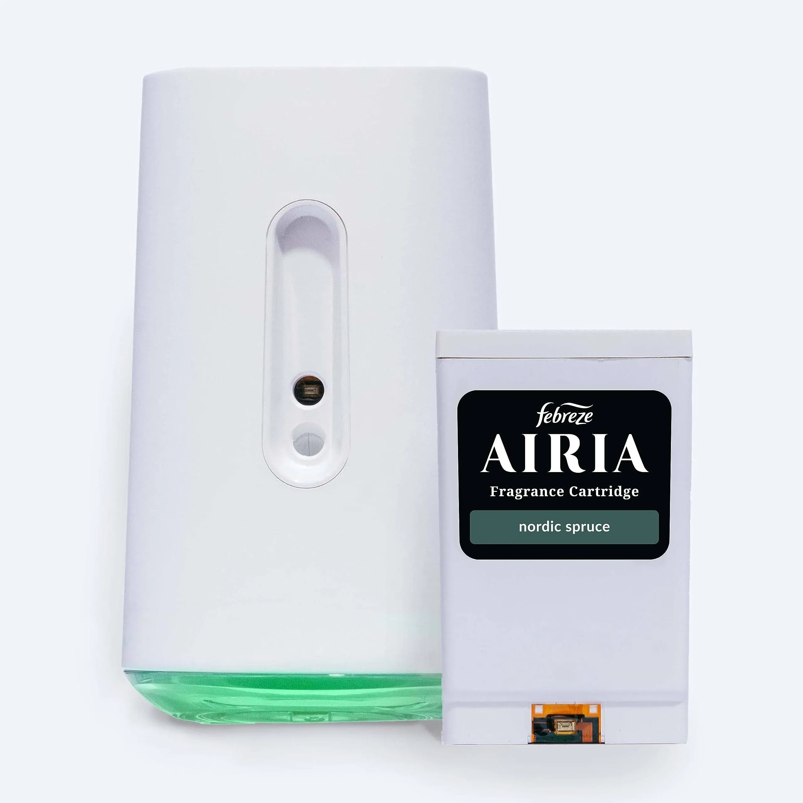 AIRIA by Febreze Whole Home Smart Scent Diffuser Starter Kit - 1 AIRIA Smart Scent Diffuser & 1 White Orchid Refill Fragrance Cartridge (1.0 FL Oz)