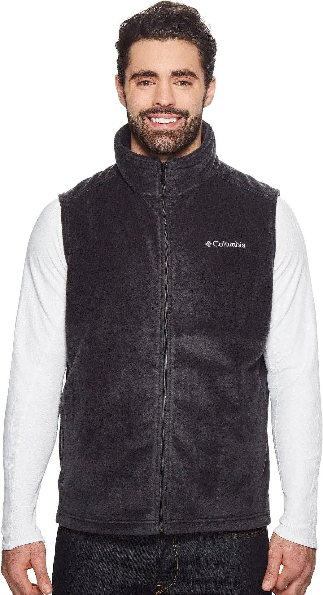 Columbia Men's Steens Mountain Vest, Black, S