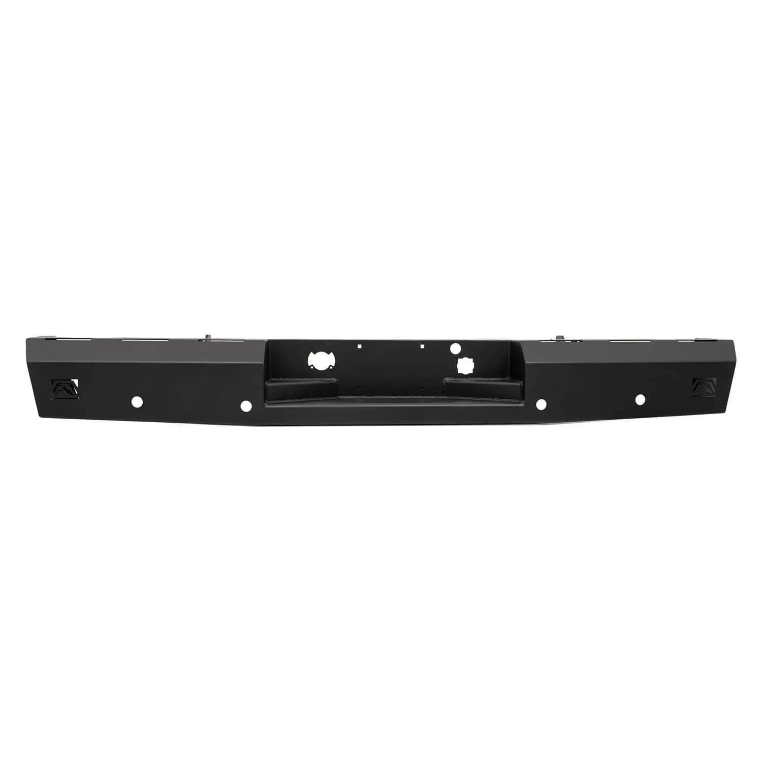 Fab Fours DR10-RT2950-1 - Red Steel Rear Bumper