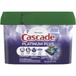 Cascade Platinum Plus ActionPacs Dishwasher Detergent, Fresh Scent