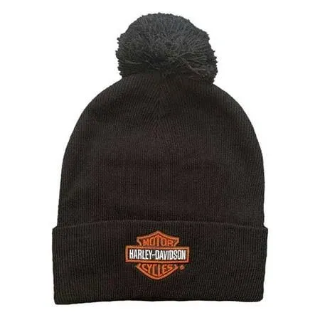 Toddler HARLEY DAVIDSON MOTORCYCLE Beanie/cap. Like new condition. Black/orange