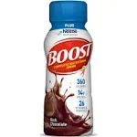 Boost Plus Nutritional Drink, Rich Chocolate, Balanced - 12 pack, 8 fl oz bottles