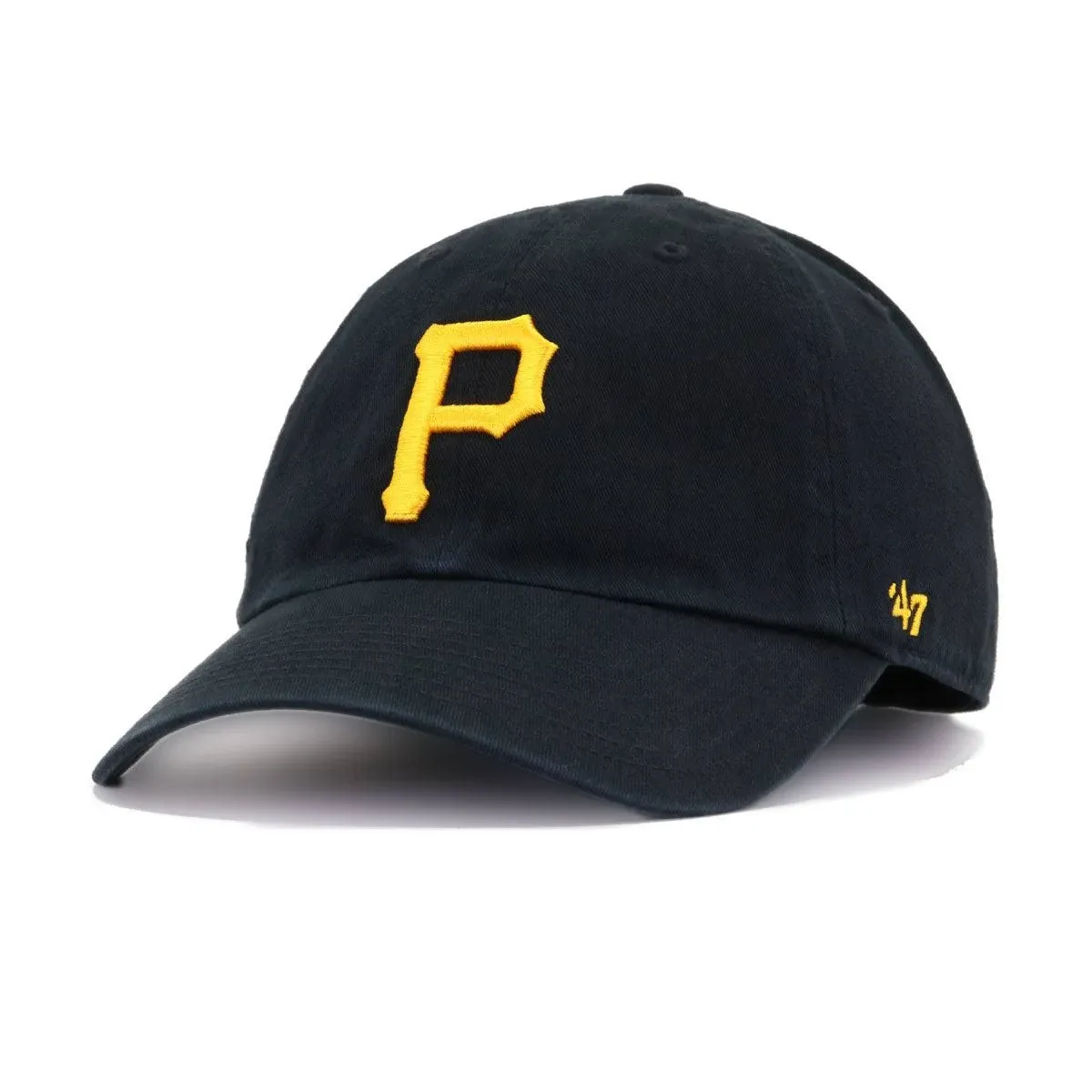 47 Pittsburgh Pirates Clean Up Adjustable Cap - Black