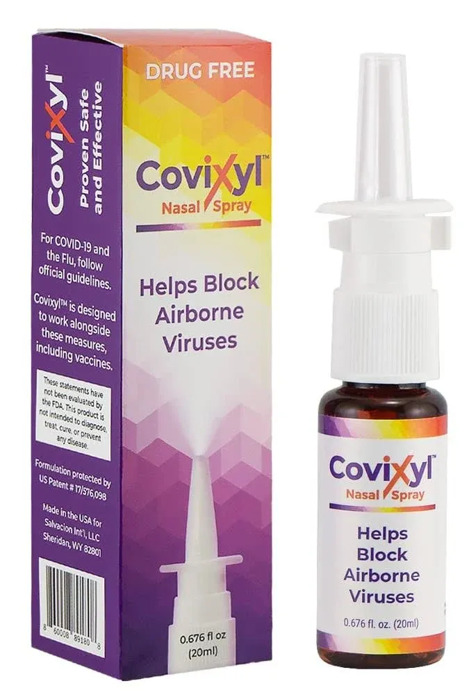 Covixyl Helps To Block Airborne Viruses Before They Can Gain Entry To The Body Through The Nose - 20 Ml