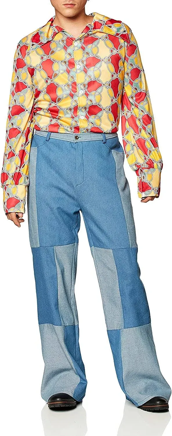 Smiffys Men 1970s Retro Costume