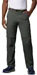 Columbia Men's Silver Ridge Convertible Pant - Gravel