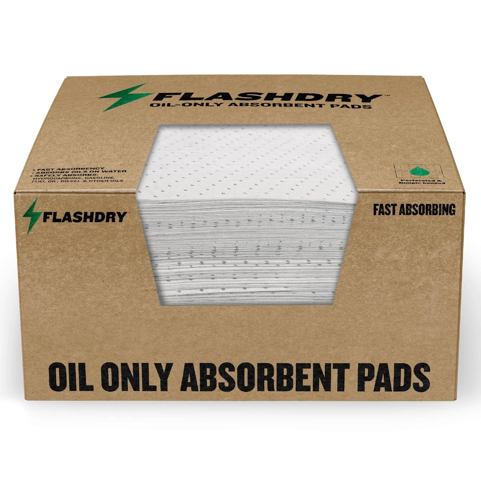 EarthSafe FlashDry Oil Absorbent Pads