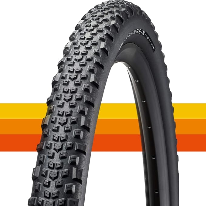 AMERICAN CLASSIC Gravel Bike Tire, Replacement Tire for Gravel Bicycle, Fast Singletrack, Loose Trails, Gravel Roads - Krumbein, 700 x 40c, 700 x 50c, 650b x 47