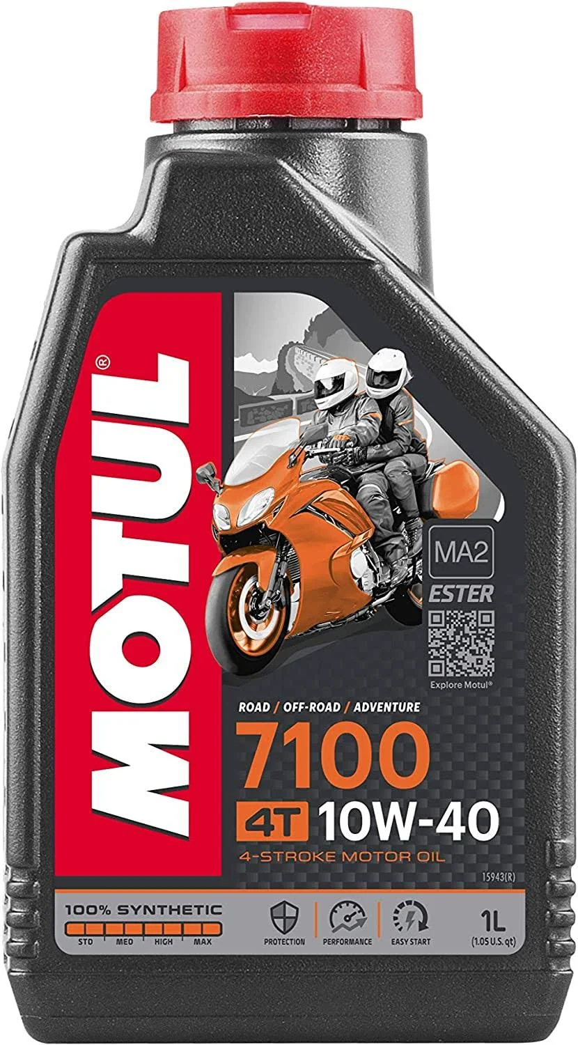 Motul 7100 8L 4T 10W40 100% synthetic 4-Stroke Ester Engine Motor Oil 2 x 4L