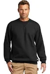 Carhartt Midweight Crewneck Sweatshirt (Black) S