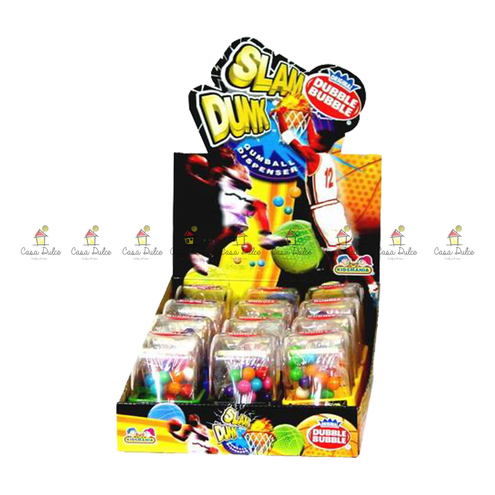 Dubble Bubble Slam Dunk Gumball Dispenser