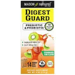 Mason Natural - Digest Guard Prebiotic + Probiotic - Strawberry Kiwi