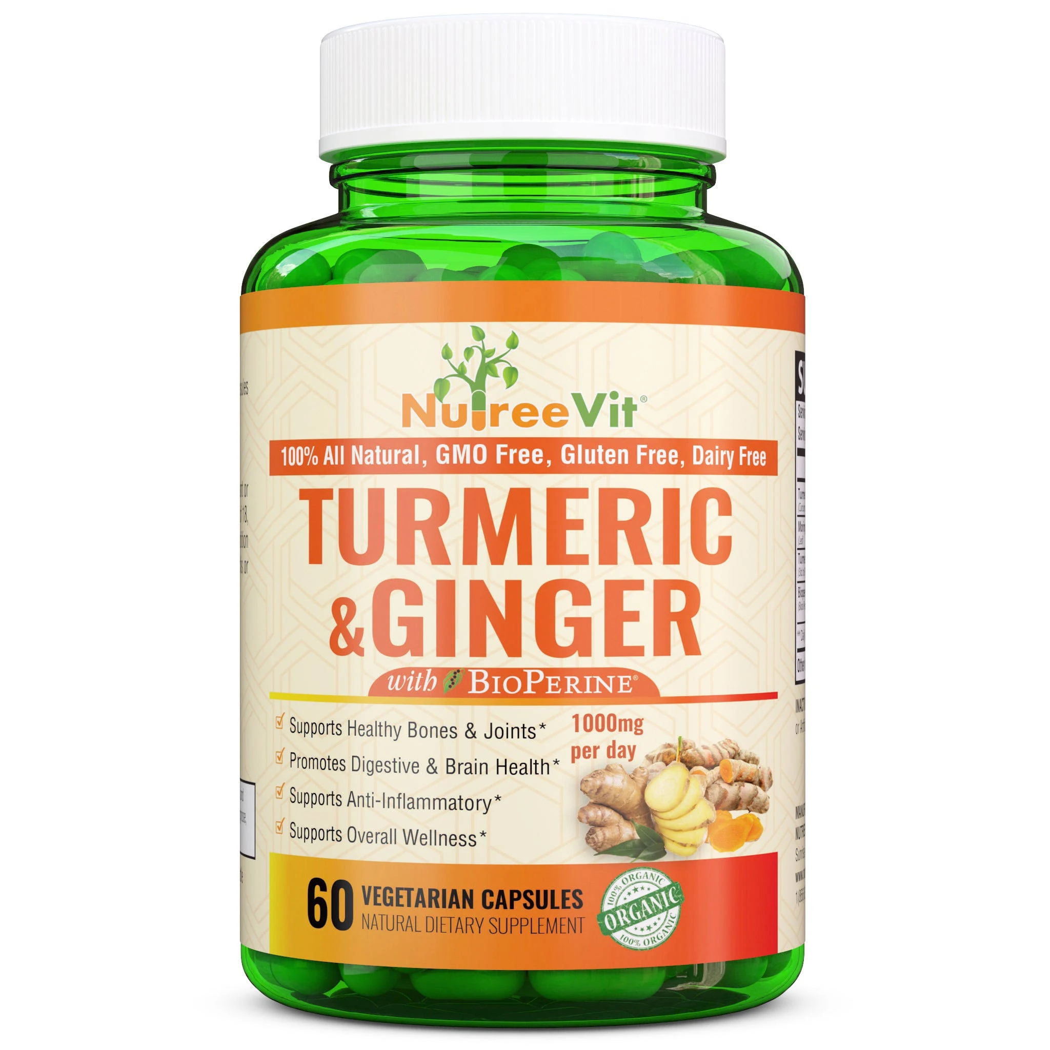 Turmeric & Ginger 120 Capsules