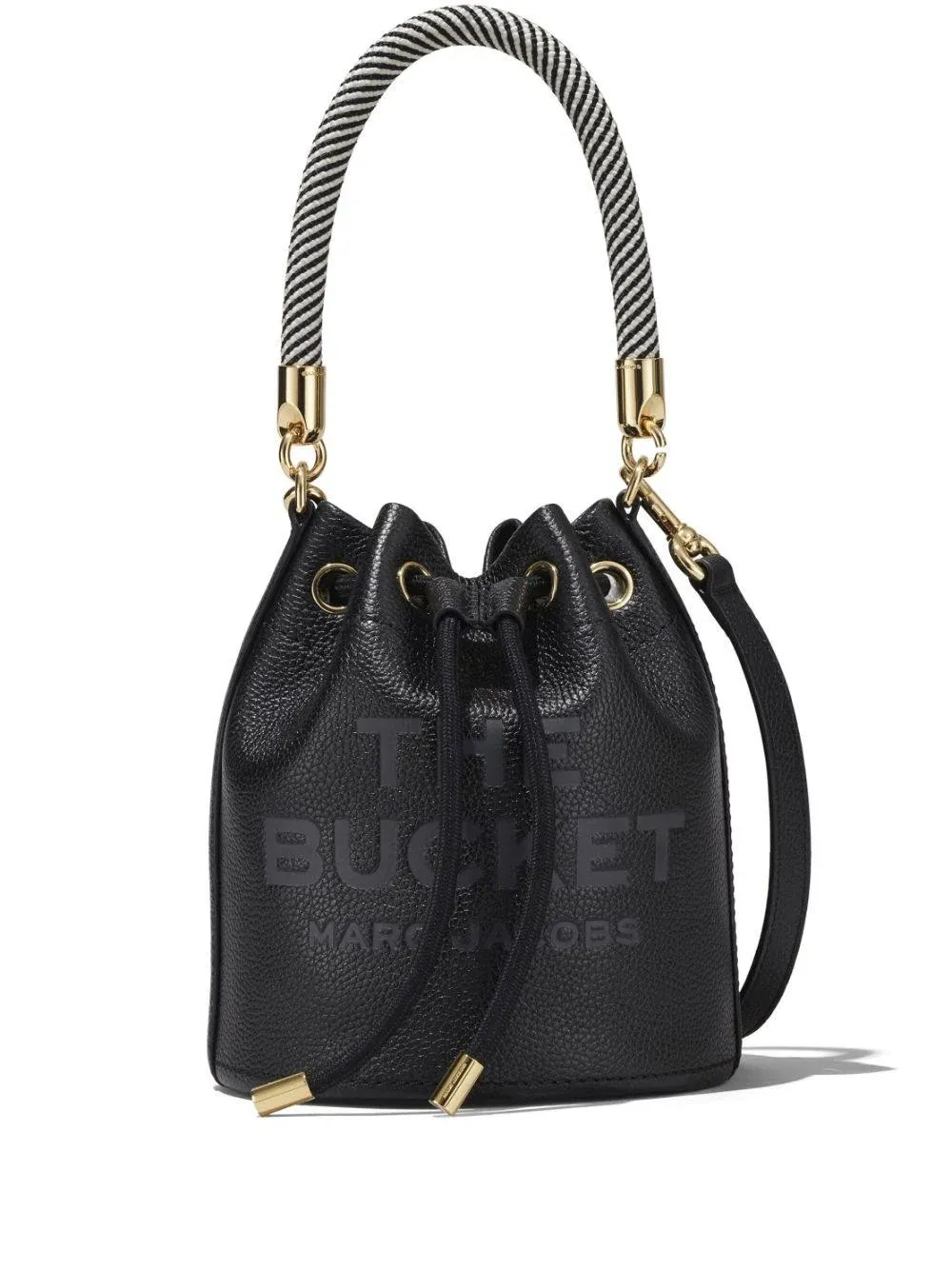 Marc Jacobs Black The Leather Bucket Bag