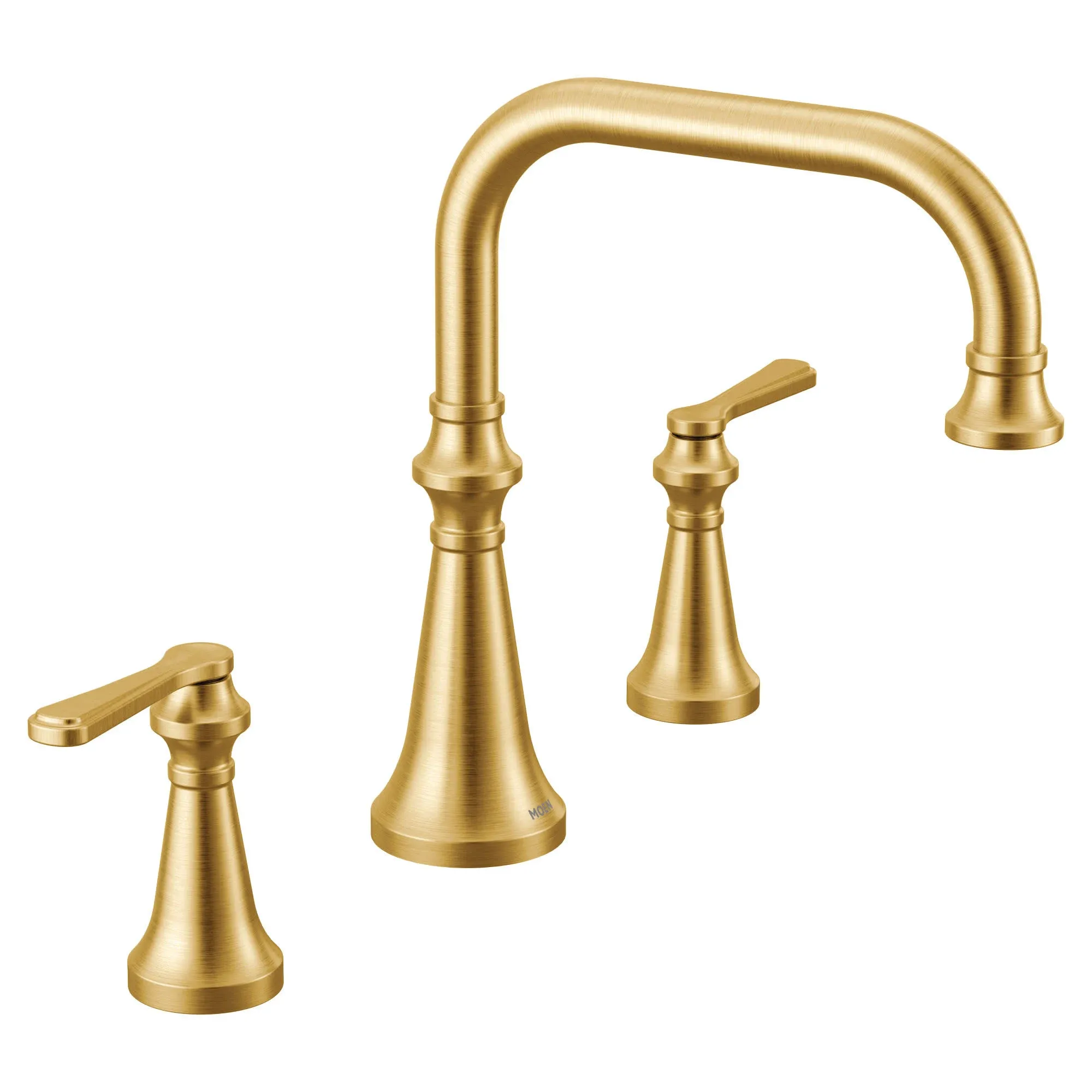 Moen TS44503BG Colinet Brushed Gold Two-Handle Roman Tub Faucet