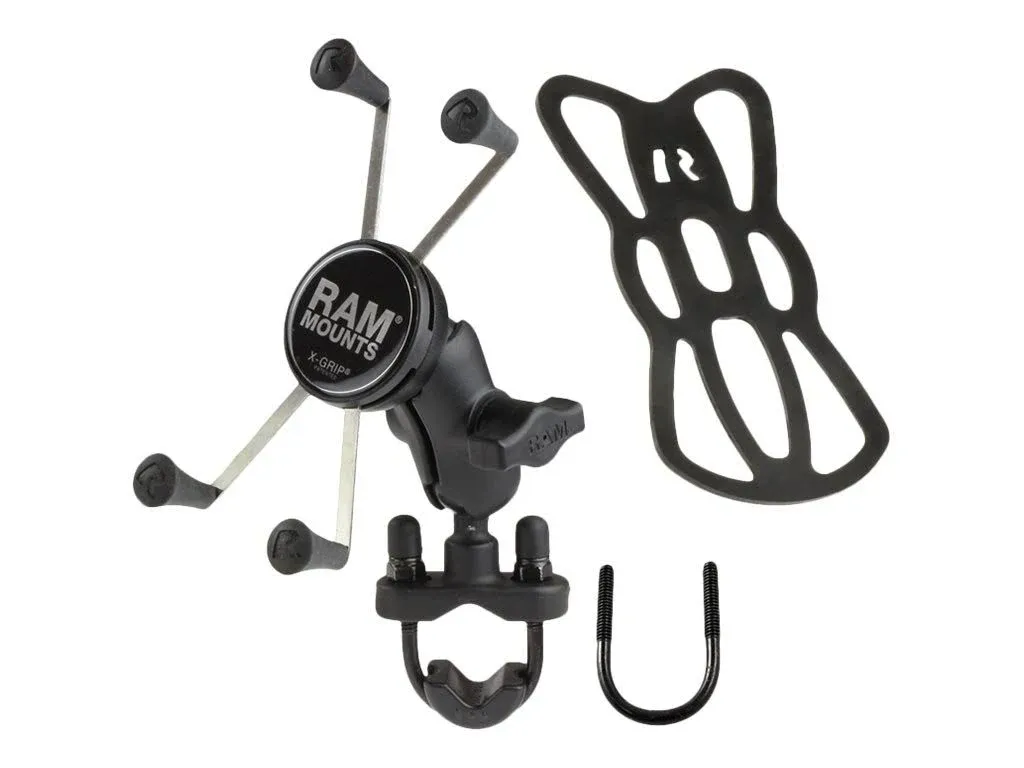 Ram Mounts X-Grip Large Phone Mount with Handlebar U-Bolt Base