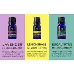 Radha Beauty Aromatherapy Top 6 Essential Oils Lavender, Tea Tree Eucalyptus