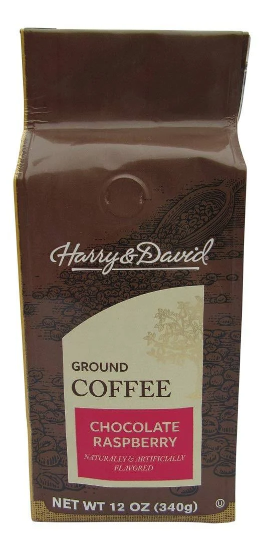 Ground Coffee, Chocolate Raspberry, Medium Roast, 12 oz bag