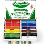 Crayola Colored Pencils Classpack (240Ct), Must Have Classroom Supplies for Teac