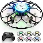 SYMA Drone for Kids with LED, X660 Mini Quadcopter Rotary Ascent, Headless Mode Full RC