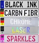 Custom European German License Plate - Customize Your Plate