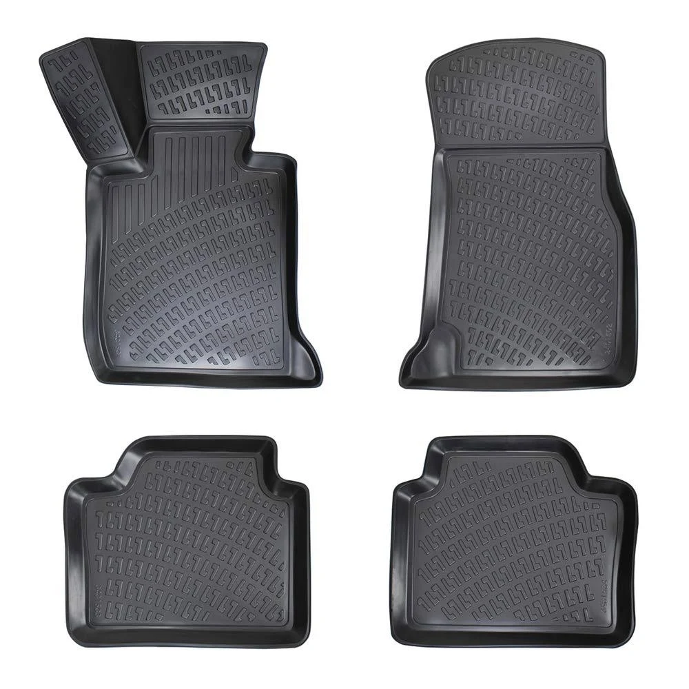 Crocliner Front and Rear All Weather Custom Fit Floor Mats BMW 3 Serie E90 Sedan ...