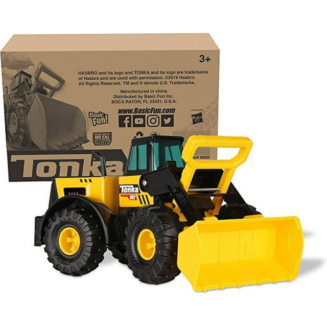 Tonka Steel Classics Front Loader Sand