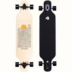 Retrospec Rift Drop-Through Longboard Skateboard Complete