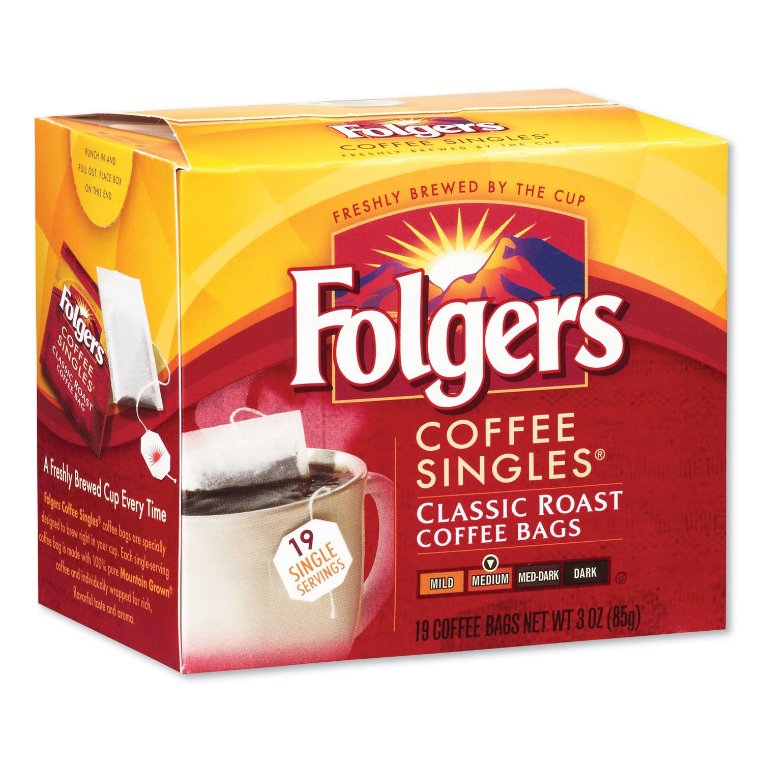 Folgers Coffee Singles Classic Roast (19 Pack)