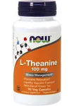 Now L-Theanine, 100 mg, 90 Capsules