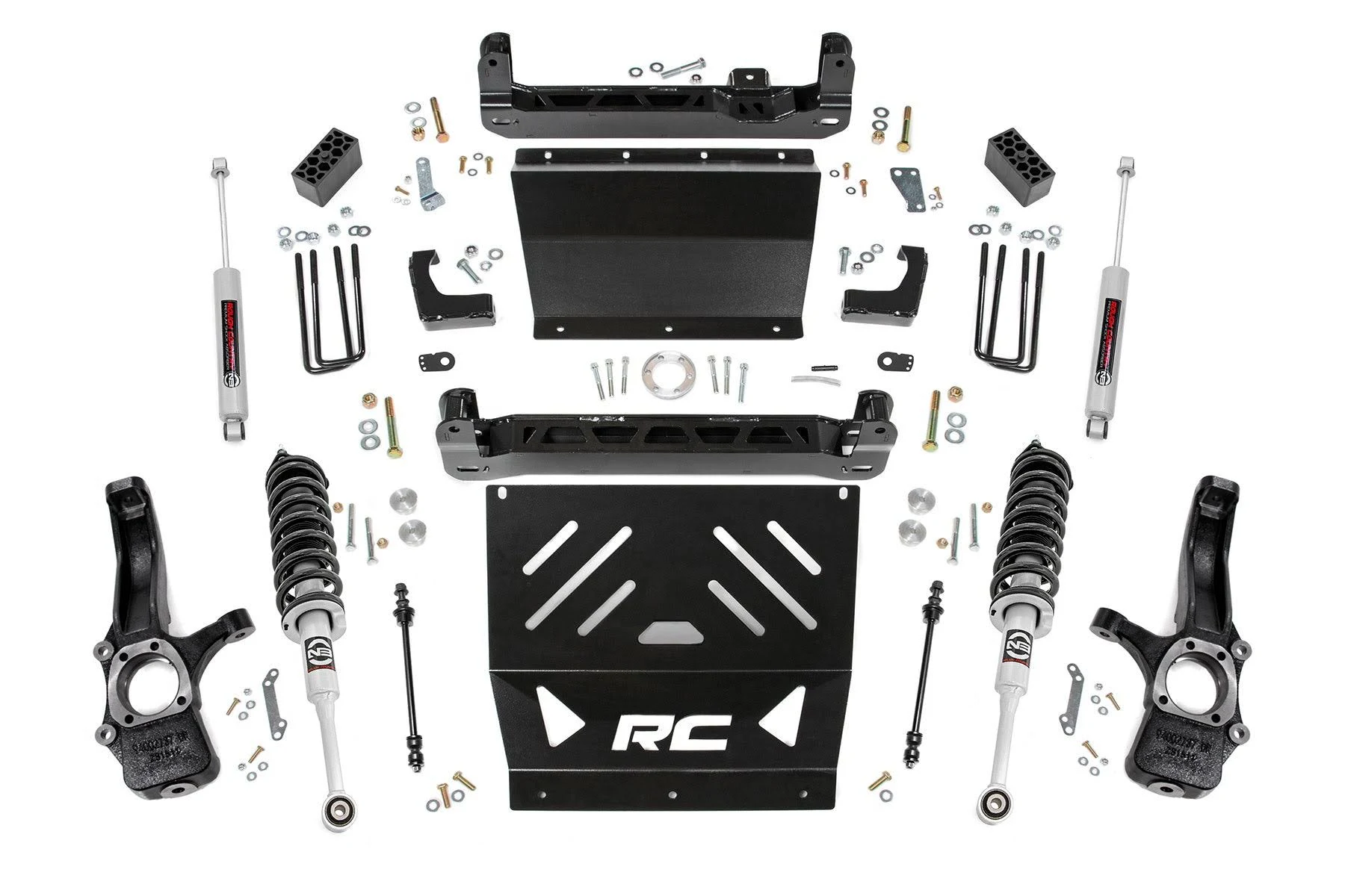 Rough Country 4 in. Lift Kit, N3 Struts for Chevy/GMC Canyon/Colorado 15-22 - 22131