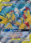 Pokémon TCG Moltres &amp; Zapdos &amp; Articuno Tag Team GX Hidden Fates 66/68 Holo Full