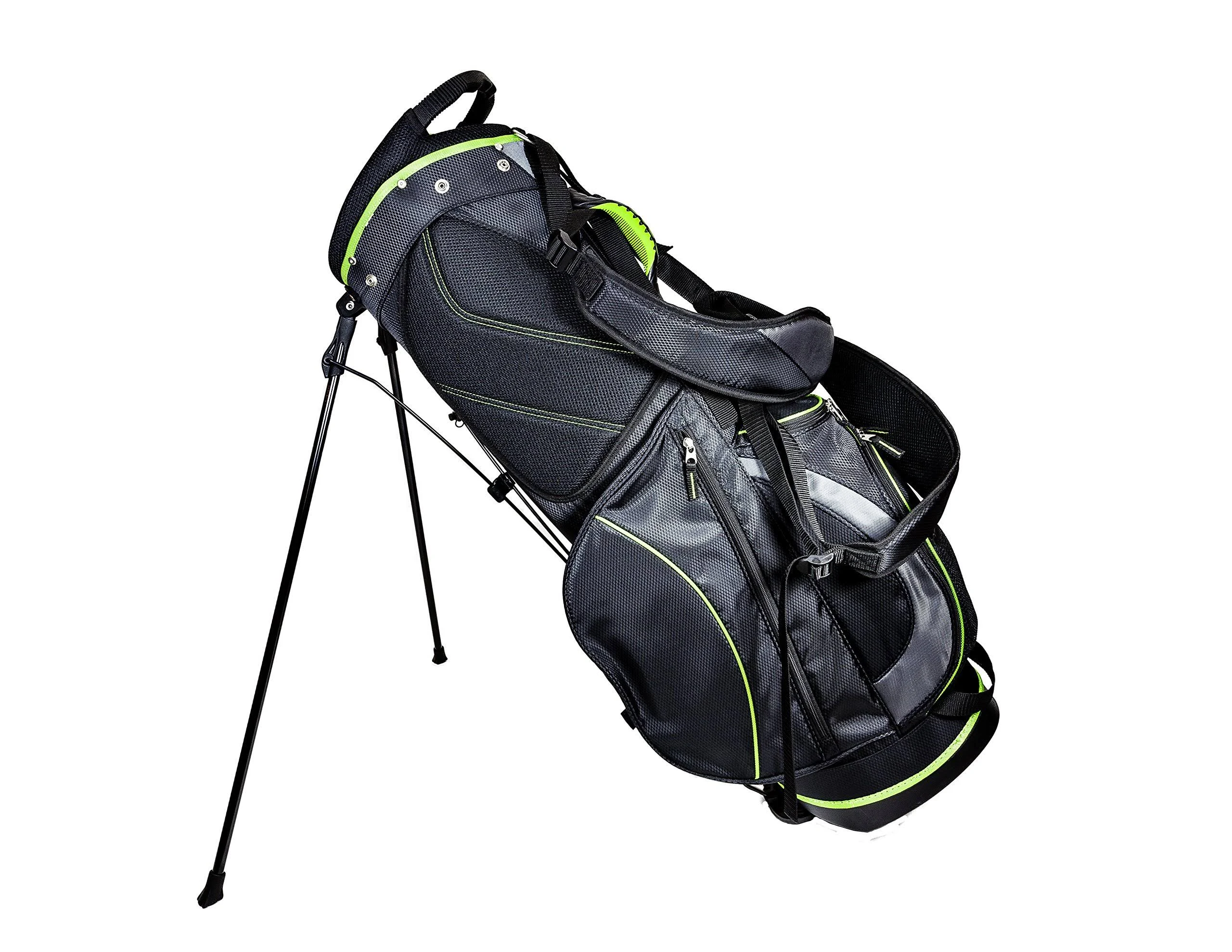 Club Champ Deluxe Carry Stand Bag Black/Green