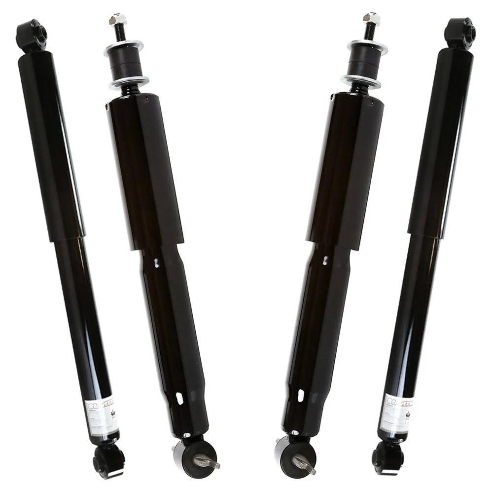 AutoShack Front & Rear Shock Absorbers Set of 4 Replacement for 1999-2006 Chevrolet Silverado 1500 2007 Silverado 1500 Classic 1999-2006 GMC Sierra 1500 2007 Sierra 1500 Classic 4.3L RWD KS151-152PR