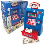 Dr. Stem Toys Preschool ATM Machine Savings Piggy Bank, Light and Sound, for ...