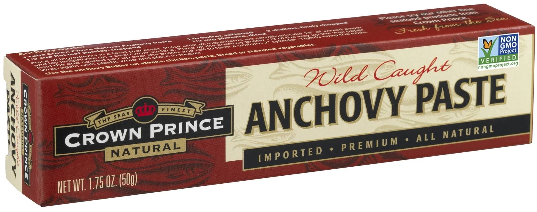 Crown Pre Anchovy Paste, Wild Caught - 1.75 oz