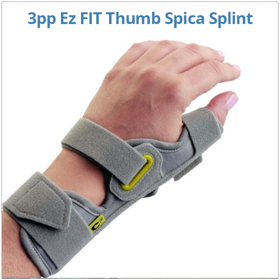 3-Point Products EZ Fit ThumSpica Splint