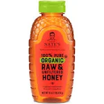 Nature Nate's Honey Co. 100% Pure Organic Raw & Unfiltered Honey (16 oz)