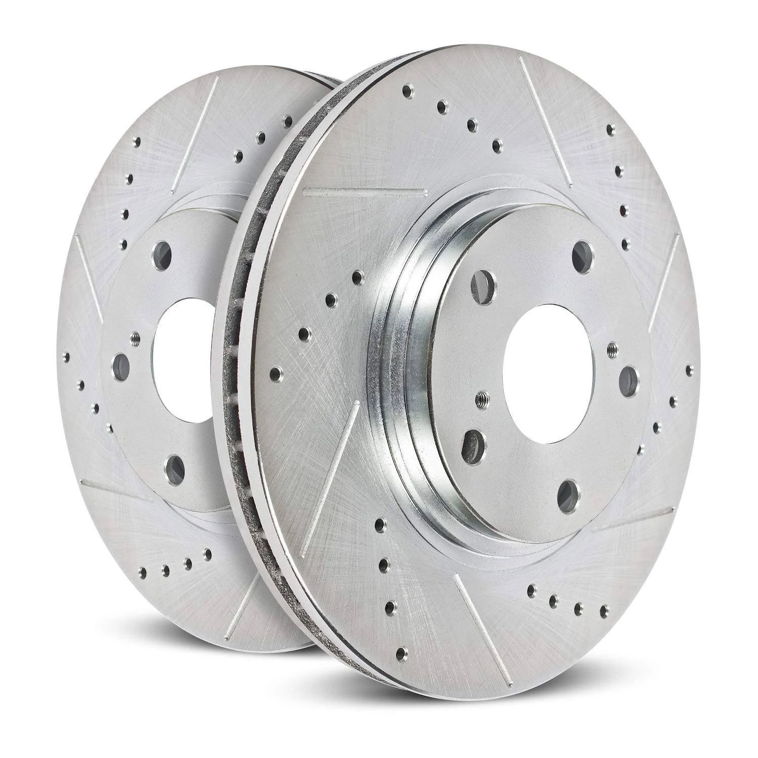 Power Stop JBR1738XPR rear Evolution Performance Drilled, Slotted & Plated Brake Rotor Pair