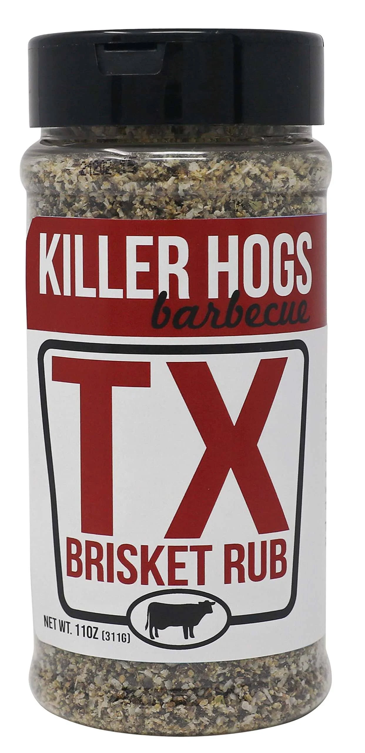 Killer Hogs BBQ Championship TX Brisket Rub 11oz. Made In The USA. Exp11/22/2025