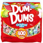 Dum Dums Original Mix 400 ct. Bag - All-Time Classic Flavors - Lollipops Bulk, Bulk Suckers, Individually Wrapped - Bulk Candy for Any Occasion!